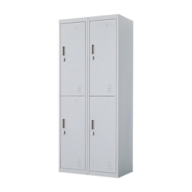 Four-Door Office Gym Shed Storage Locker