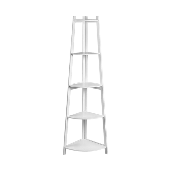 Corner Ladder Shelf Bookcase Display Storage Unit