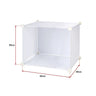 White Cube DIY Shoe Cabinet Rack Storage Portable Stackable Organiser Stand
