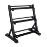 Dumbbell Rack Storage Stand Hex Weight Heavy Duty 3 Tier Wide Home Gym Fitness