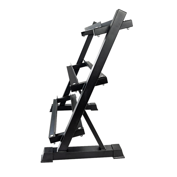 Dumbbell Rack Storage Stand Hex Weight Heavy Duty 3 Tier Wide Home Gym Fitness