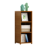 Bamboo Adjustable Shelf Bookcase Display Storage Rack Stand Livingroom Bedroom