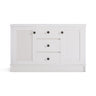 Margaux White Coastal Style Sideboard Buffet Unit