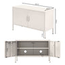 ArtissIn Buffet Sideboard Metal Cabinet - BASE White
