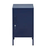 ArtissIn Bedside Table Metal Cabinet - MINI Blue