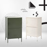 ArtissIn Buffet Sideboard Metal Cabinet - DOUBLE Green