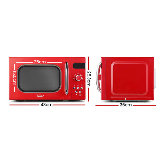 Comfee 20L Microwave Oven 800W Red