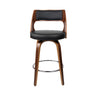 Artiss Set of 2 Wooden Bar Stools - Black