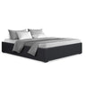 Artiss Bed Frame Double Size Gas Lift Base Charcoal TOKI