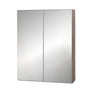Cefito Bathroom Mirror Cabinet 600x720mm Oak