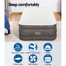 Bestway Air Mattress Single Inflatable Bed 46cm Airbed Grey