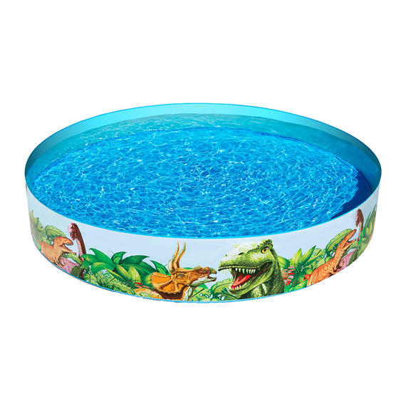 Bestway Kids Pool 183x38cm Round Above Ground Rigid Swimming Pools Dinosaur 946L