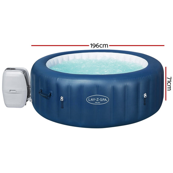 Bestway Inflatable Spa Pool Massage Hot Tub Lay-Z Bath Pools Smart App Control