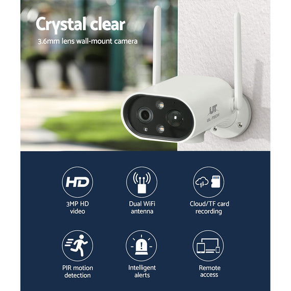 UL-tech Wireless IP Camera 3MP CCTV Security System