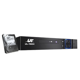 UL-tech 8CH DVR 1080P 5in1 CCTV Video Recorder 4TB Hard Drive