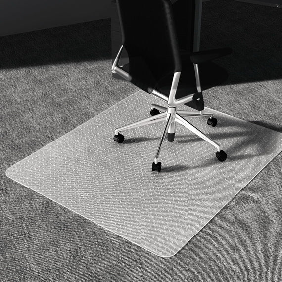 Artiss Chair Mat Carpet Floor Protectors PVC Home Office Room Mats 135x114 cm