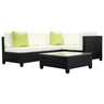 Gardeon 5PC Outdoor Furniture Sofa Set Lounge Setting Wicker Couches Garden Patio Pool