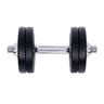 Everfit 15kg Dumbbell Set Weight Plates Dumbbells Lifting Bench