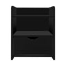 Artiss Bedside Table 1 Drawer with Shelf - FARA Black