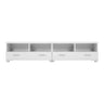 Artiss TV Cabinet Entertainment Unit 180cm White Eddie