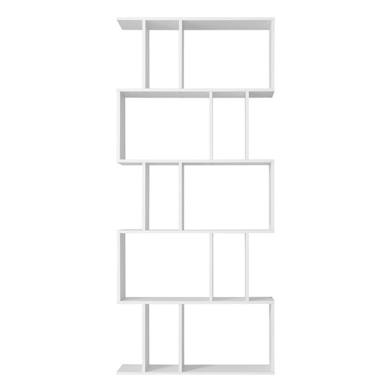 Artiss Bookshelf 5 Tiers - RITA White