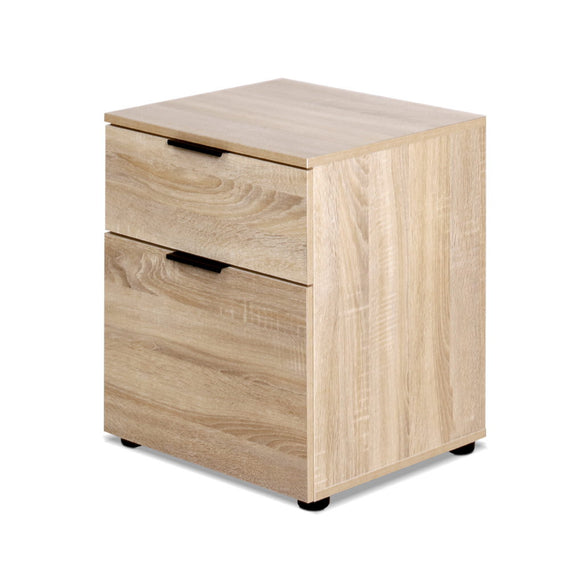 Artiss Filing Cabinet 2 Drawer Office Storage Organiser