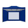 Instahut Gazebo Pop Up Marquee 3x4.5 Folding Wedding Tent Gazebos Shade Blue