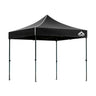 Instahut Gazebo Pop Up Marquee 3x3m Folding Tent Wedding Outdoor Camping Canopy Gazebos Shade Black