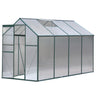 Greenfingers Greenhouse 2.52x1.9x1.83M Aluminium Polycarbonate Green House Garden Shed