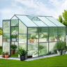 Greenfingers Greenhouse 2.52x1.9x1.83M Aluminium Polycarbonate Green House Garden Shed