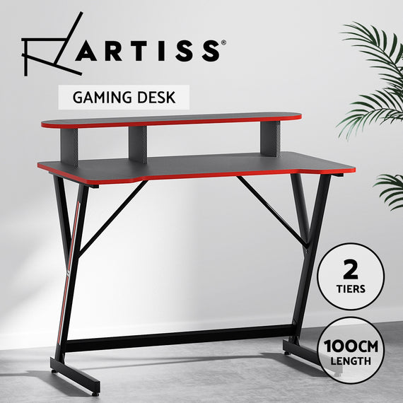 Artiss Gaming Desk Computer Desks 100CM