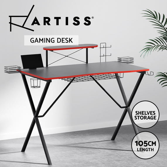 Artiss Gaming Desk Computer Desks 105CM