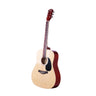 Alpha 41 Inch Acoustic Guitar Wooden Body Steel String Dreadnought Wood
