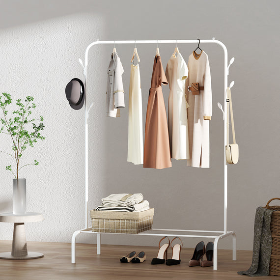 Artiss Jena Clothes Rack Garment Rail Coat Hat Hanger Storage Display Stand