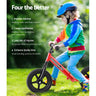 Rigo Kids Balance Bike Ride On Toys Push Bicycle Wheels Toddler Baby 12" Bikes Red