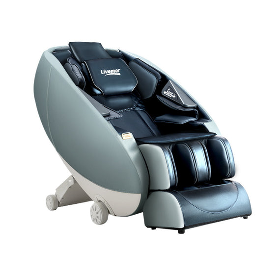 Livemor Massage Chair Zero Gravity Electric Massage Recliner Chairs Deluxe Blue