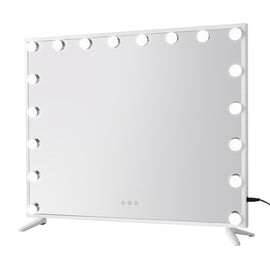 Embellir Makeup Mirror Hollywood 80x65cm 18 LED with Light Vanity Dimmable Wall