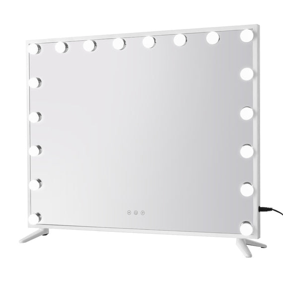 Embellir Makeup Mirror Hollywood 80x65cm 18 LED with Light Vanity Dimmable Wall