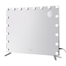 Embellir Bluetooth Makeup Mirror 80X65cm Hollywood with Light Vanity Wall 18 LED