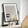 Embellir Makeup Mirror 25x30cm with Led light Lighted Standing Mirrors Black