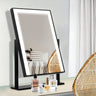 Embellir Makeup Mirror 30x40cm with Led light Lighted Standing Mirrors Black