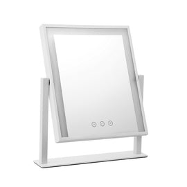 Embellir Makeup Mirror 30x40cm with Led light Lighted Standing Mirrors White