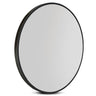 Embellir Wall Mirror Makeup 50cm Home Decor Framed Mirrors Bathroom Round Black