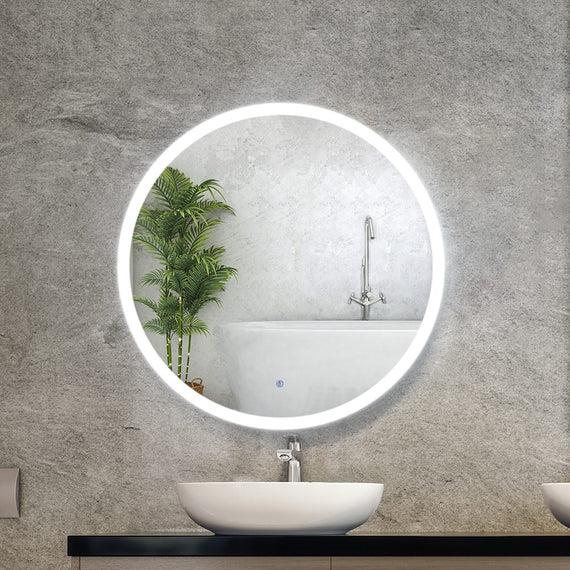 Embellir Wall Mirror 80cm with Led light Makeup Home Decor Bathroom Round Vanity