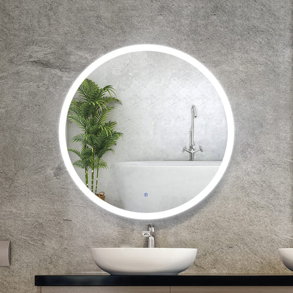 Embellir Wall Mirror 90cm with Led light Makeup Home Decor Bathroom Round Vanity