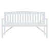 Gardeon 5FT Outdoor Garden Bench Wooden 3 Seat Chair Patio Furniture White