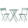 Gardeon Outdoor Setting Table and Chairs Bistro Set Folding Patio Furniture