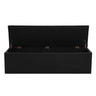 Artiss Storage Ottoman Blanket Box 140cm Leather Black