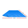 Aquabuddy Pool Cover 500 Micron 8x4.2m Swimming Pool Solar Blanket Blue