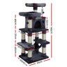 i.Pet Cat Tree 145cm Tower Scratching Post Scratcher Wood Condo House Large Bed